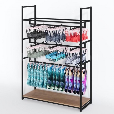 Raft pentru lenjerie in trei niveluri din metal  A-15